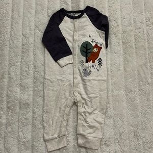 Baby Boy Woodland One Piece